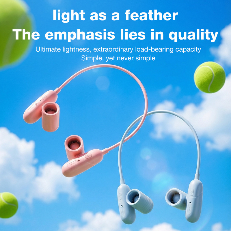 180° Rotatable Outlet Neck Fan High Wind Silent USB Hands Free Portable Fan-image-1111935015