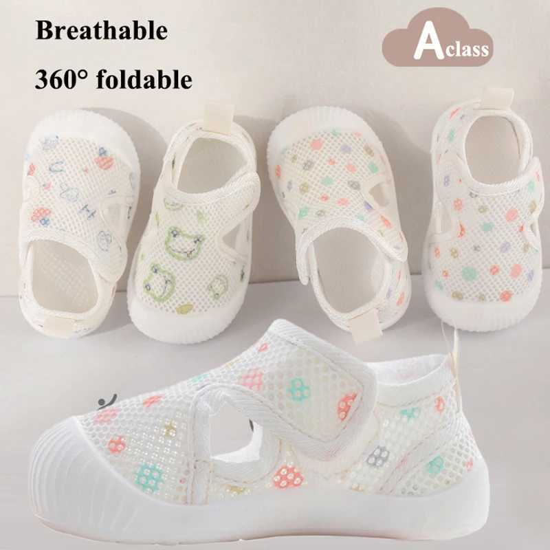 2026 New Newborn Baby Breathable Mesh Sandals Hollow Out Infant Girls Boys Soft First Walker Shoes Spring Summer Baby Sandals Y260624NP67