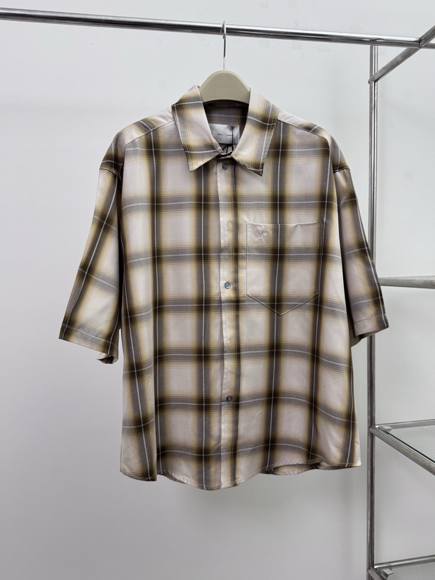 Men's T-Shirts Tees & Polos Round neck embroidered and printed polar style summer wear with street pure cottonw p1297 AM