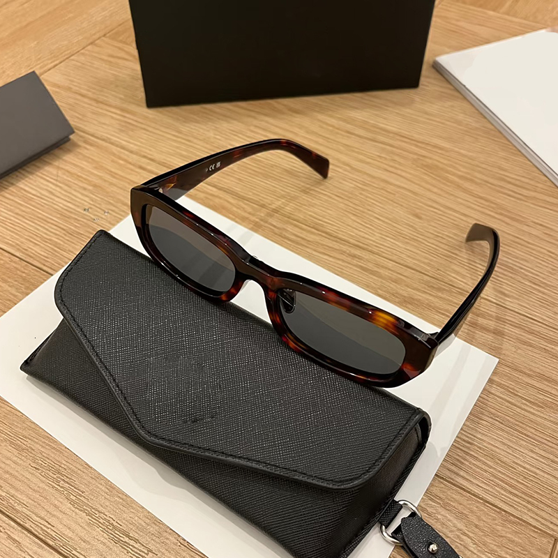 Designer Sunglasses Rectangular Small Frame Sunglasses B06S Glasses Fashion Mens And Womens Versatile Sun Glasses Minimalist