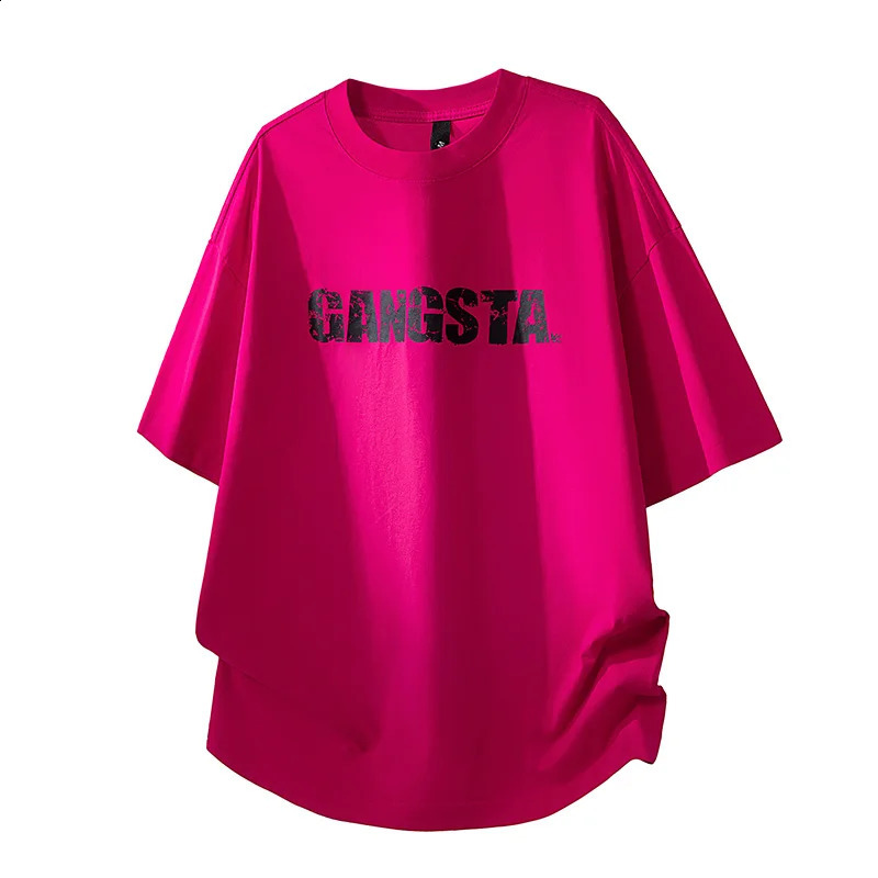 2026 Summer Trendy LargeSized TShirt Mens and Womens Version LooseFitting Casual Short Sleeve Shirt 260625