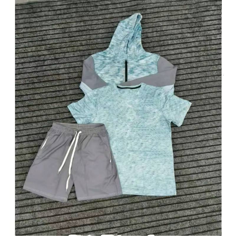 NEW montirexs kids High quality 3 piece set designer shorts and t shirt montirexs tracksuit Men Short Sleeve Set Men T Shirt Women's Short Slee