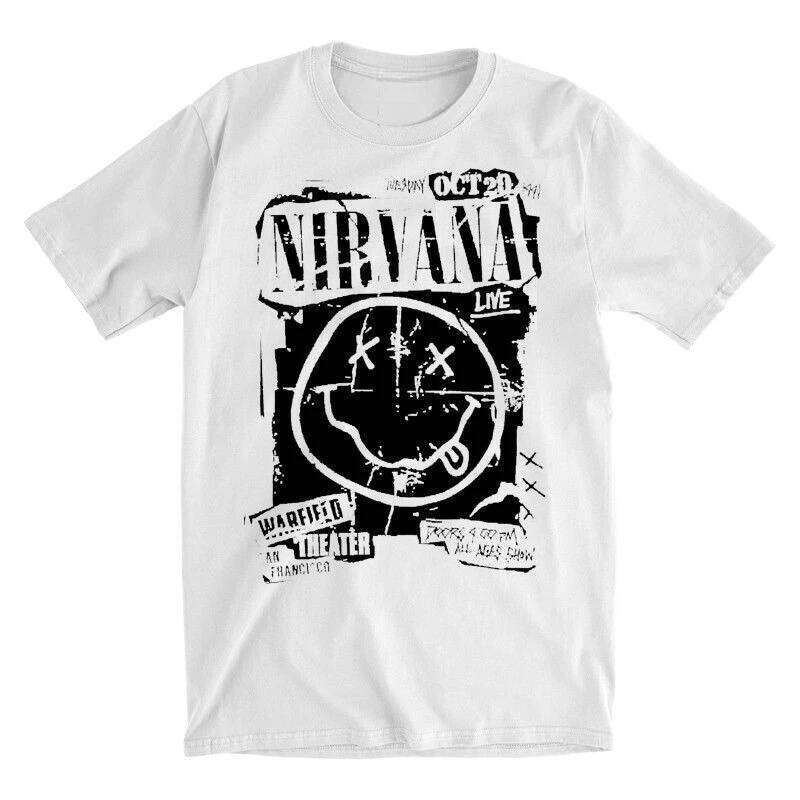 rock band Print Men's 100%Cotton Y2k hiphop style Graphic Tshirt Unisex O-neck Short Sleeve Streetwear Women shirt 26Y0625