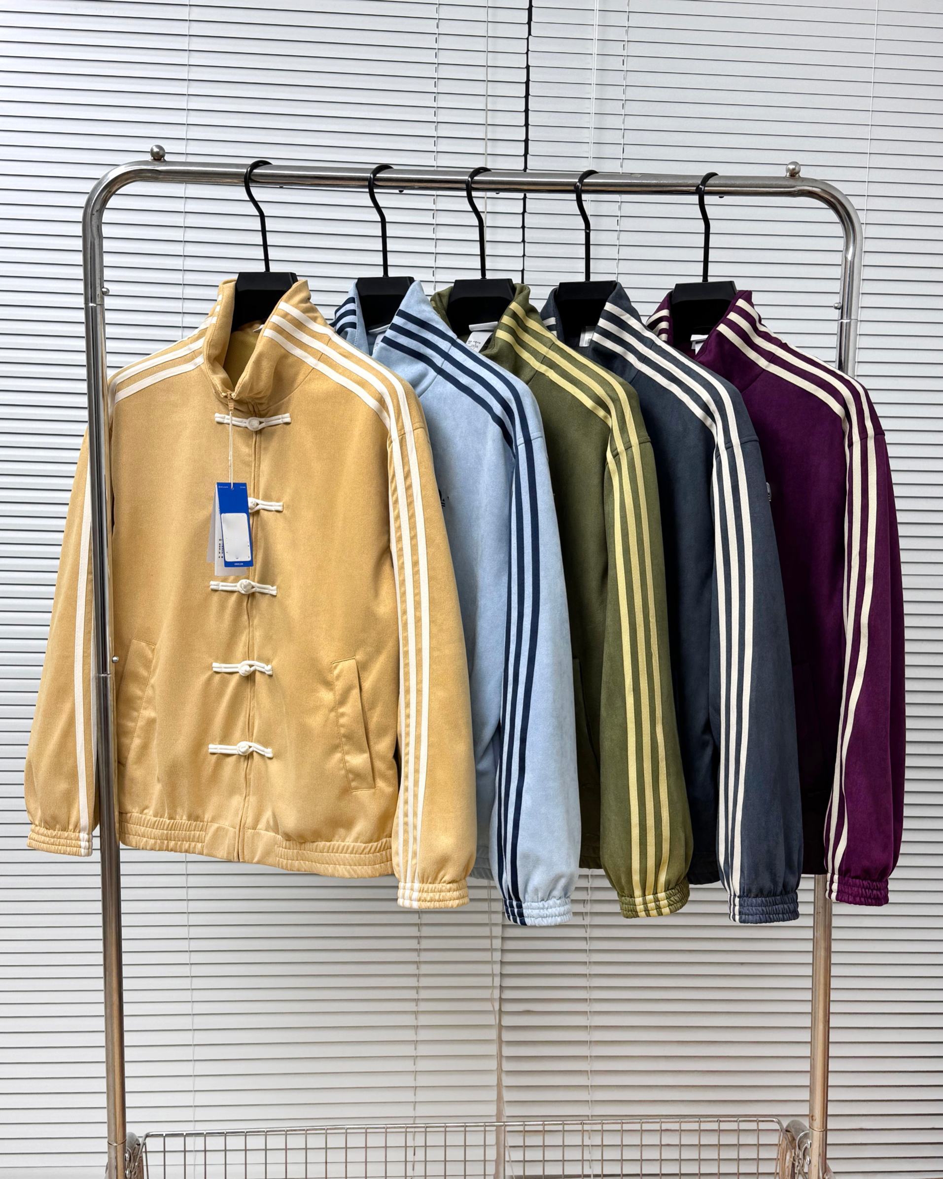 Chinese Jacket Chinese New Year Jacket Kung Fu Tang Suit Three Striped Mandarin Collar CTT 3.1 SOFT Men Women Stand Neck Tracksuit Outerwear Sportsw