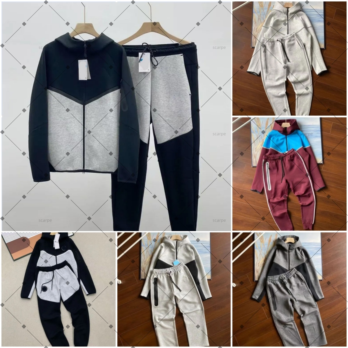 Tracksuit mens sets men women tracksuit hoodie tech fleece drawstring shorts hoodies designer short football outfit two piece set streetwear hoodie