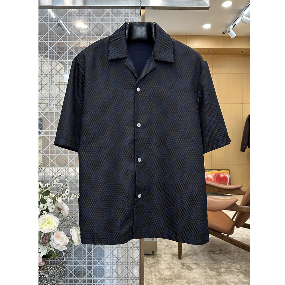 Men's Honeycomb knitted short sleeved jacquard t shirt, Summer Hollow Out Short Sleeve Casual Top, Breathable Streetwear Tee, Men designer t sh