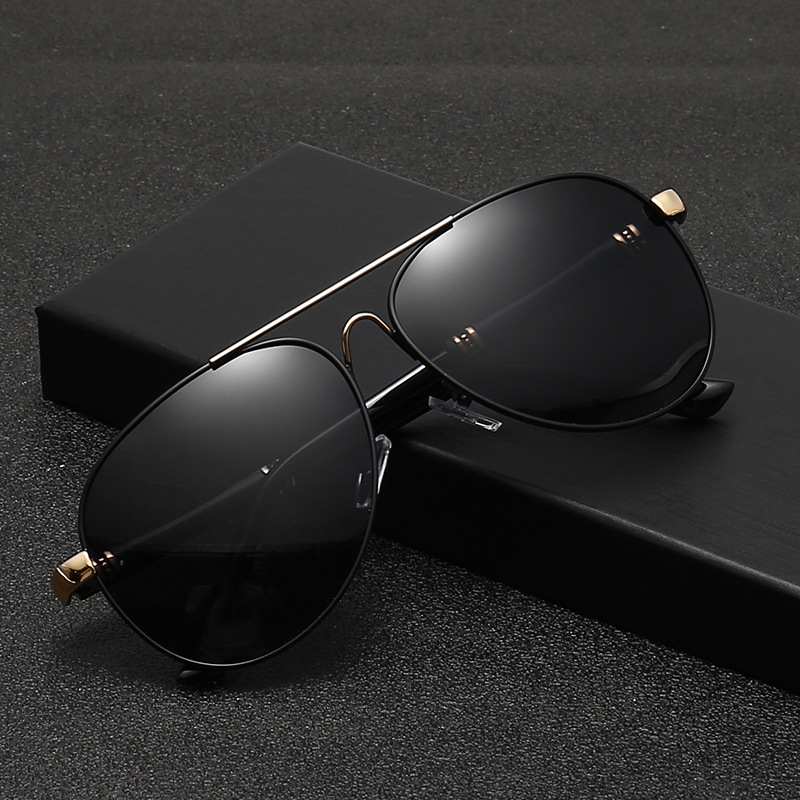 New Photochromic Men, Metal Polarized Sunglasses For Driving, Summer Sun Glasses, Wholesale, UV Protection