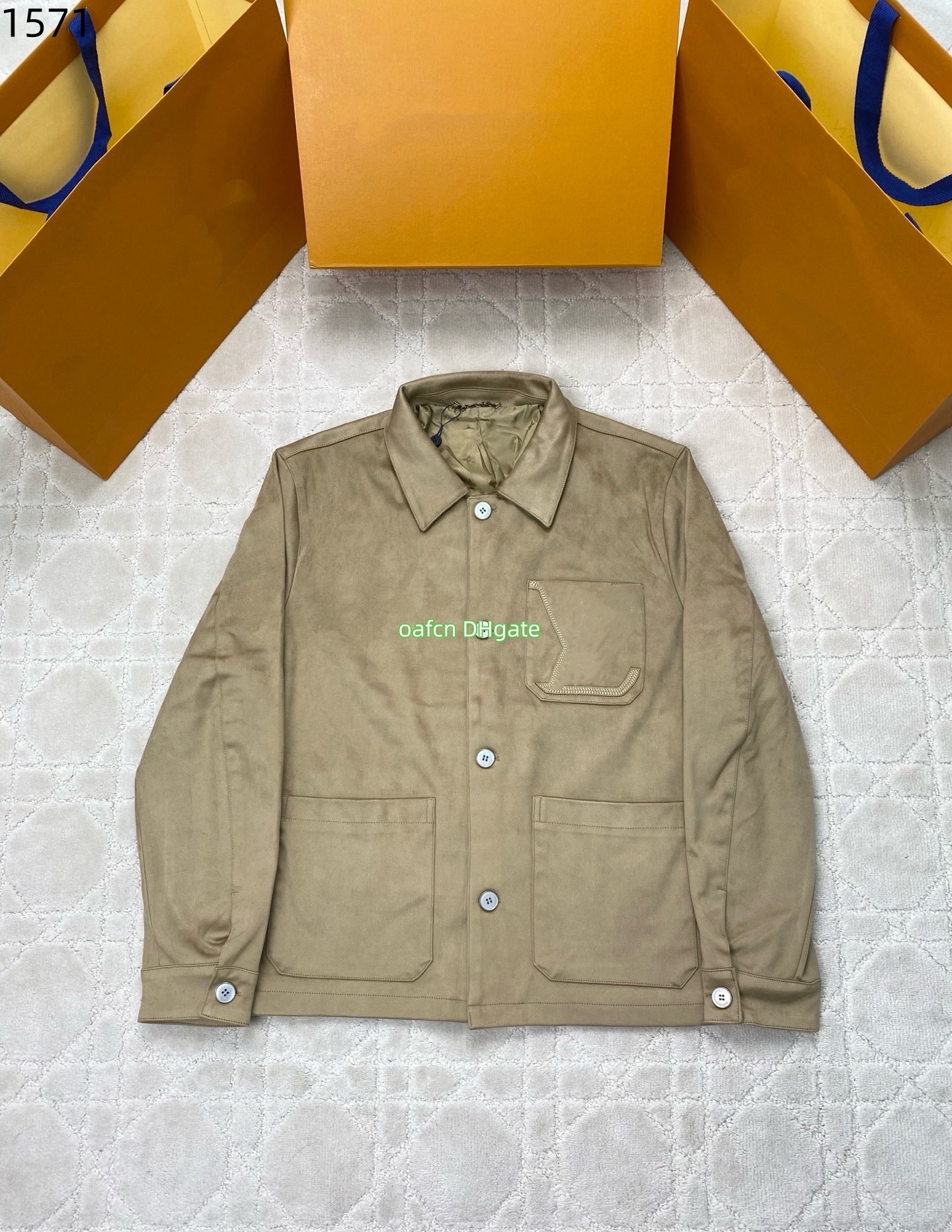 Designer Mens Jackets army green denim jacket embroidery Clothing Fashion Men Outwear Windbreaker Bomber Coat Sports Outdoor Jacket