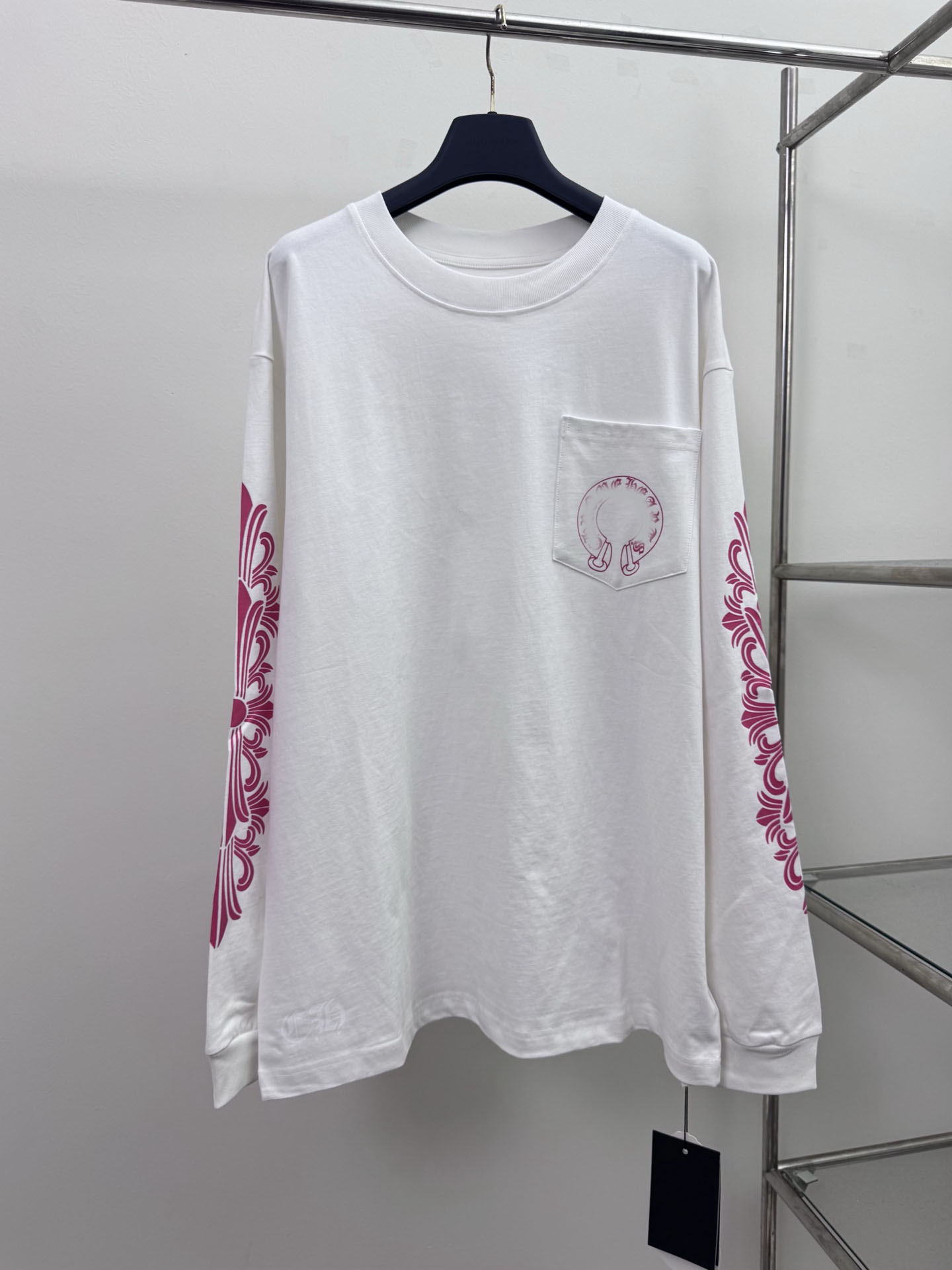 Men's T-Shirts Tees & Polos Round neck embroidered and printed polar style summer wear with street pure cottonw p1294 CH