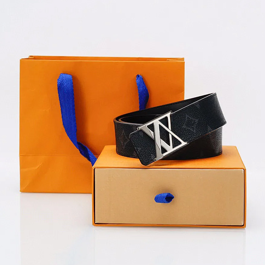 Ceinture de créateur pour hommes ceintures de mode 18 couleurs en option de qualité supérieure de qualité ciwskin nécessite un coût supplémentair
