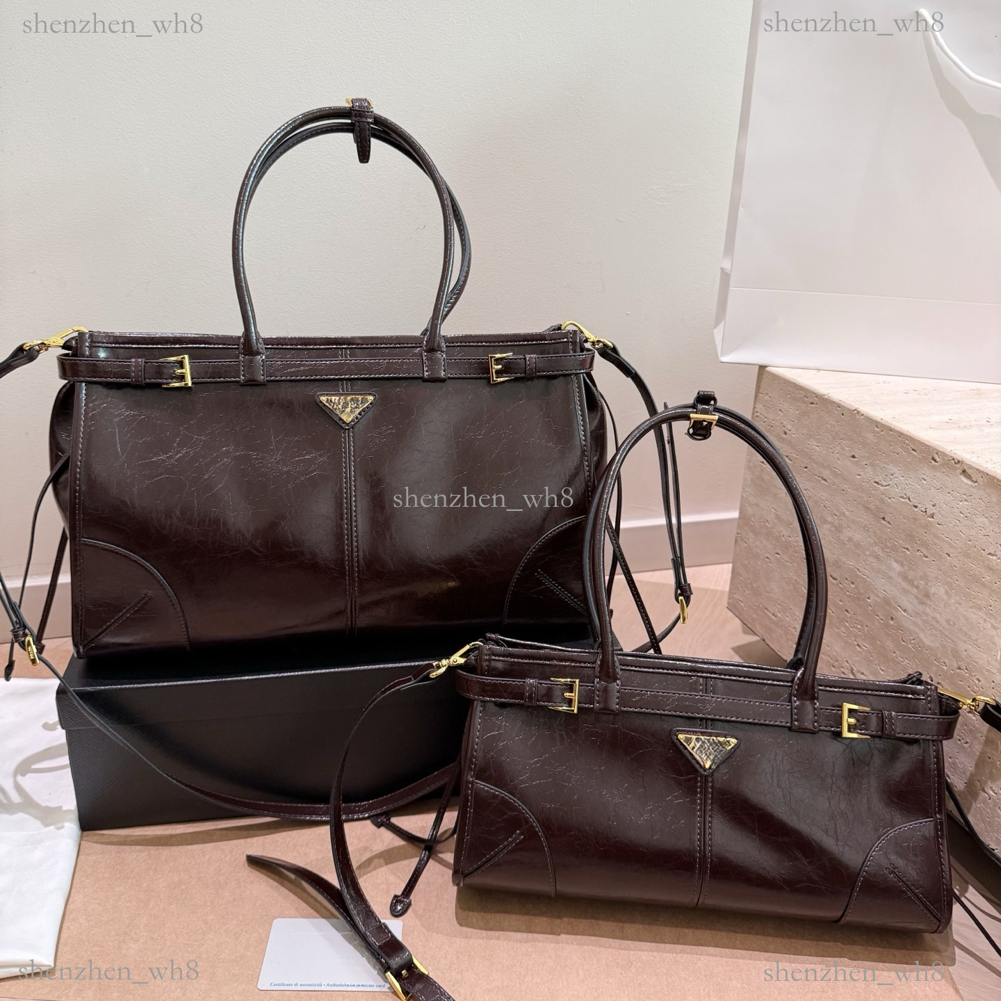 Free shipping New Soft Lux BONNIIE Bost Style Womens Motorcycle Fi Crossbody Shoulder SoftLux bonnie Bag Layered Oil Wax Leather Short shoulder stra