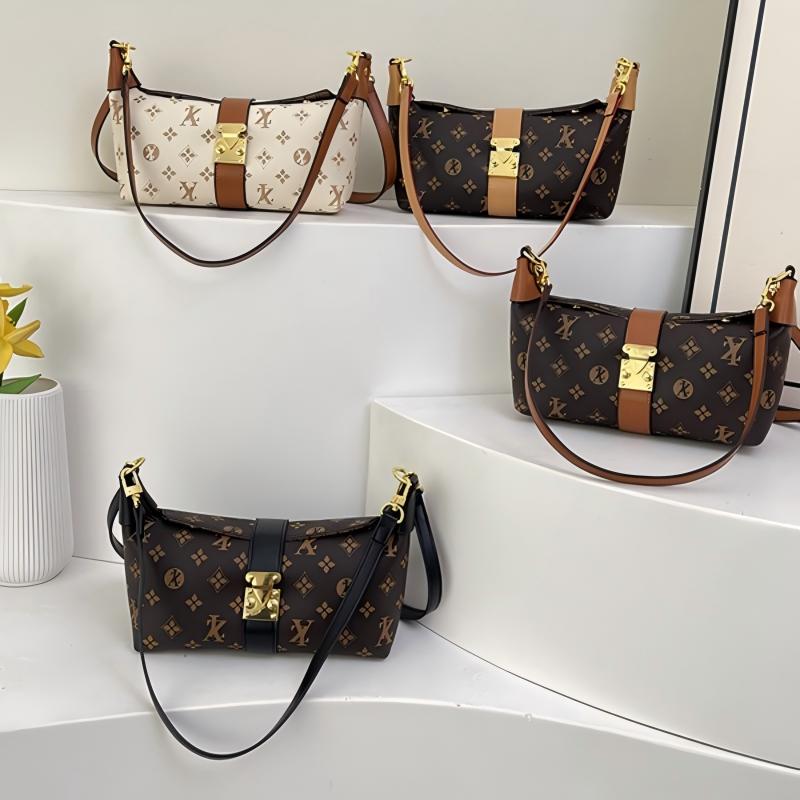 2026 Light Luxury Classic Printed Retro Designer Underarm Bag Commuter Versatile Fashion Crossbody Bag For Woman