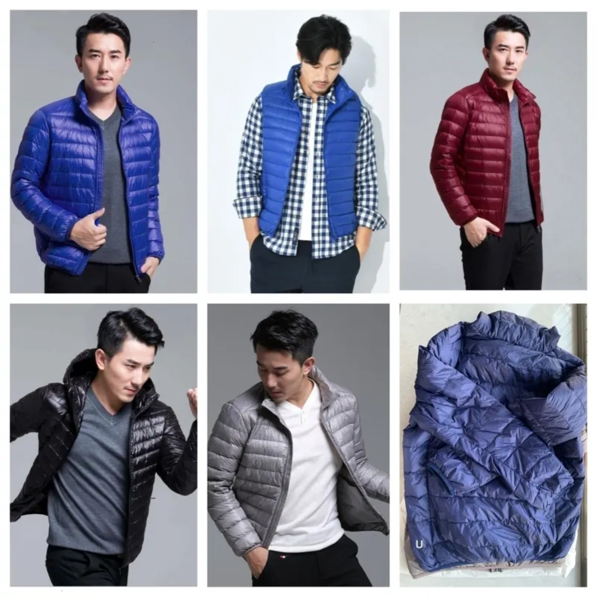 2026 Gym Clothe Jacket Stand Collar outdoor Winter Coat Plus-Size Sports Down Workout Set Vest Sport B Free Shipping