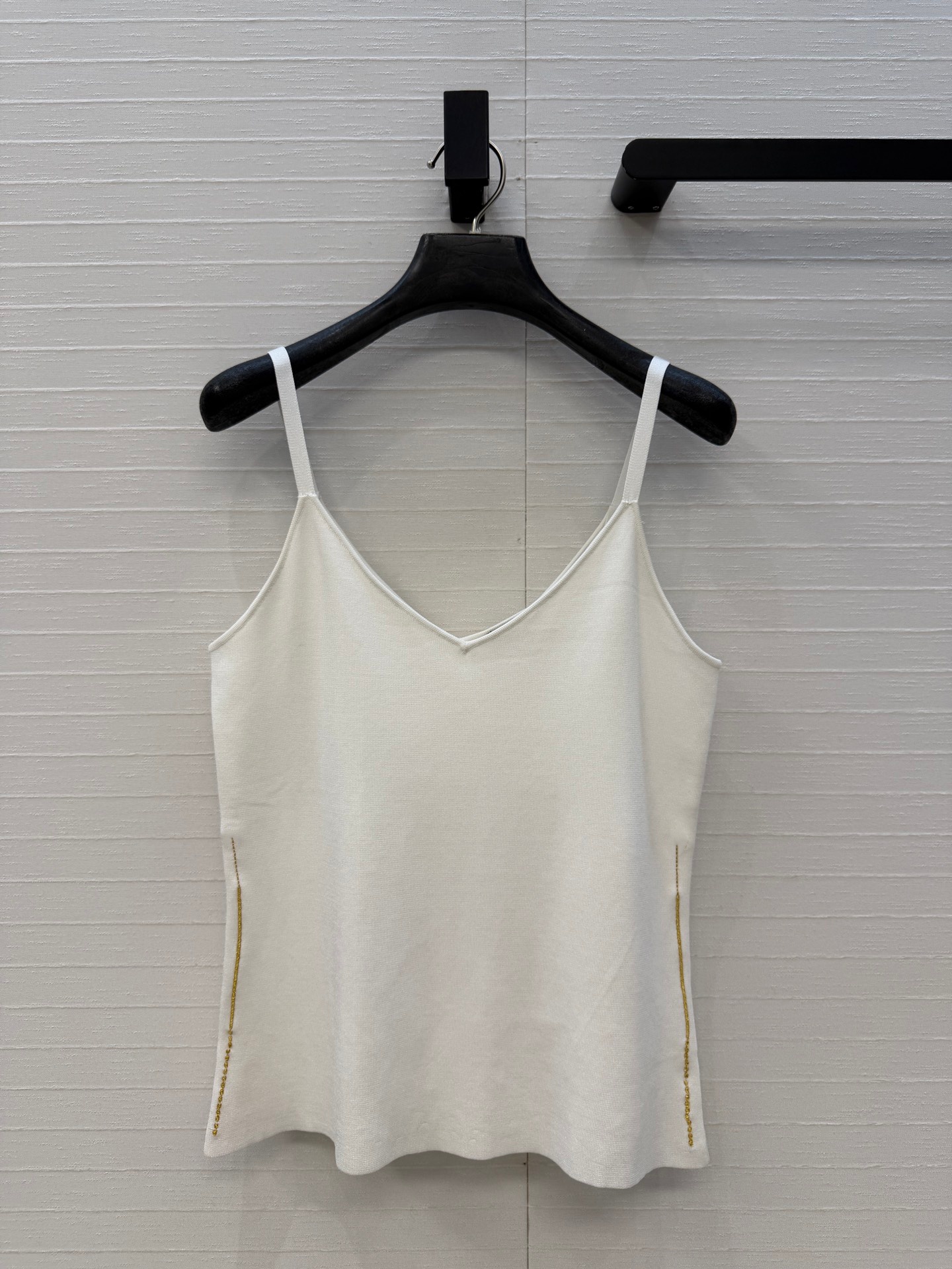 Milan Runway Women's Tanks 2026 New Summer Fashion Designer Tees Brand Same Style Tops 0625-16