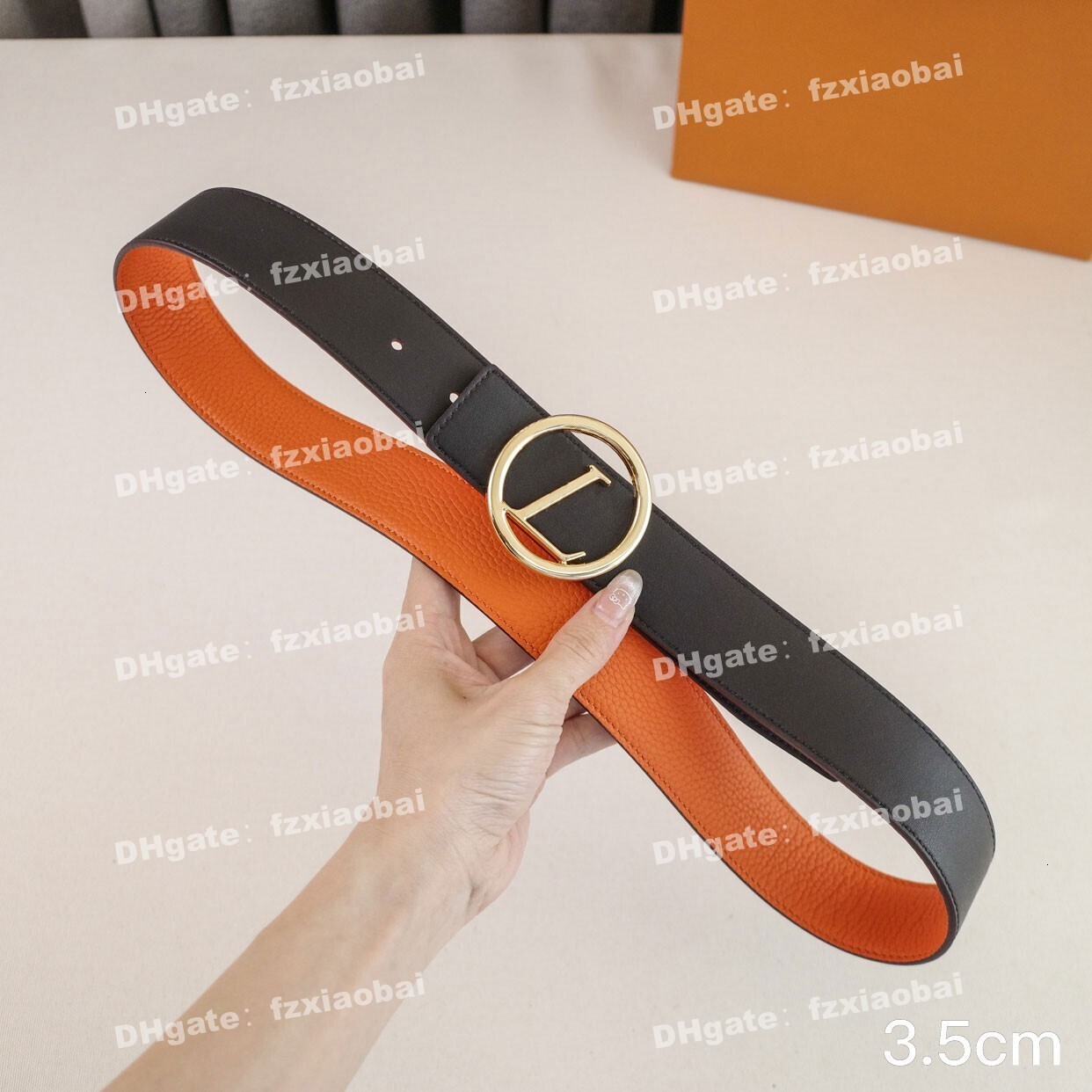 Famous Designer Belts Men Women Classic Letter Buckle Real Leather Belt Man Lady Fashion Business Dress Pants Belt Reversible 3.5Cm High Quality
