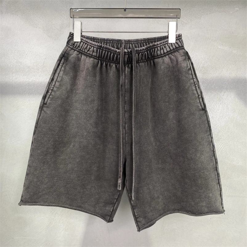 Vintage Washed Shorts For Men Casual Retro Women Baggy Pants Mens Clothing Summer Y2k Unisex Goth Streetwear Male Clothes 260615