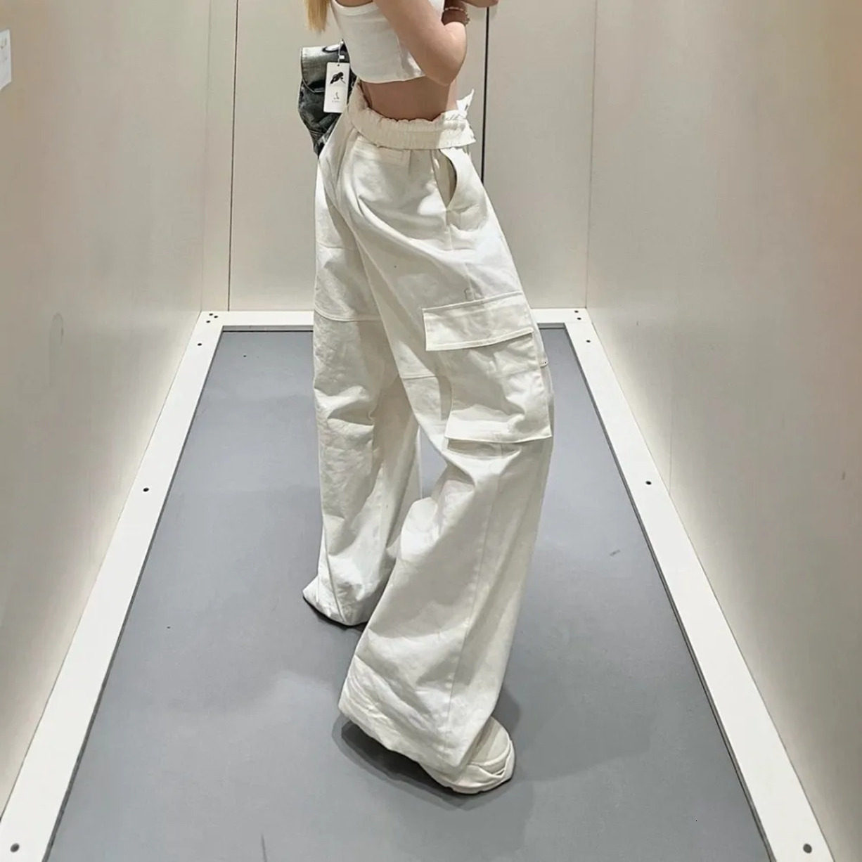 2026 Gym Clothe Set New Designer Yoga Spor Pan Womens High-Waist Full-Length Luxury workout set Casual Loose Cargo Pan Straight-Leg Suit Up Trousers