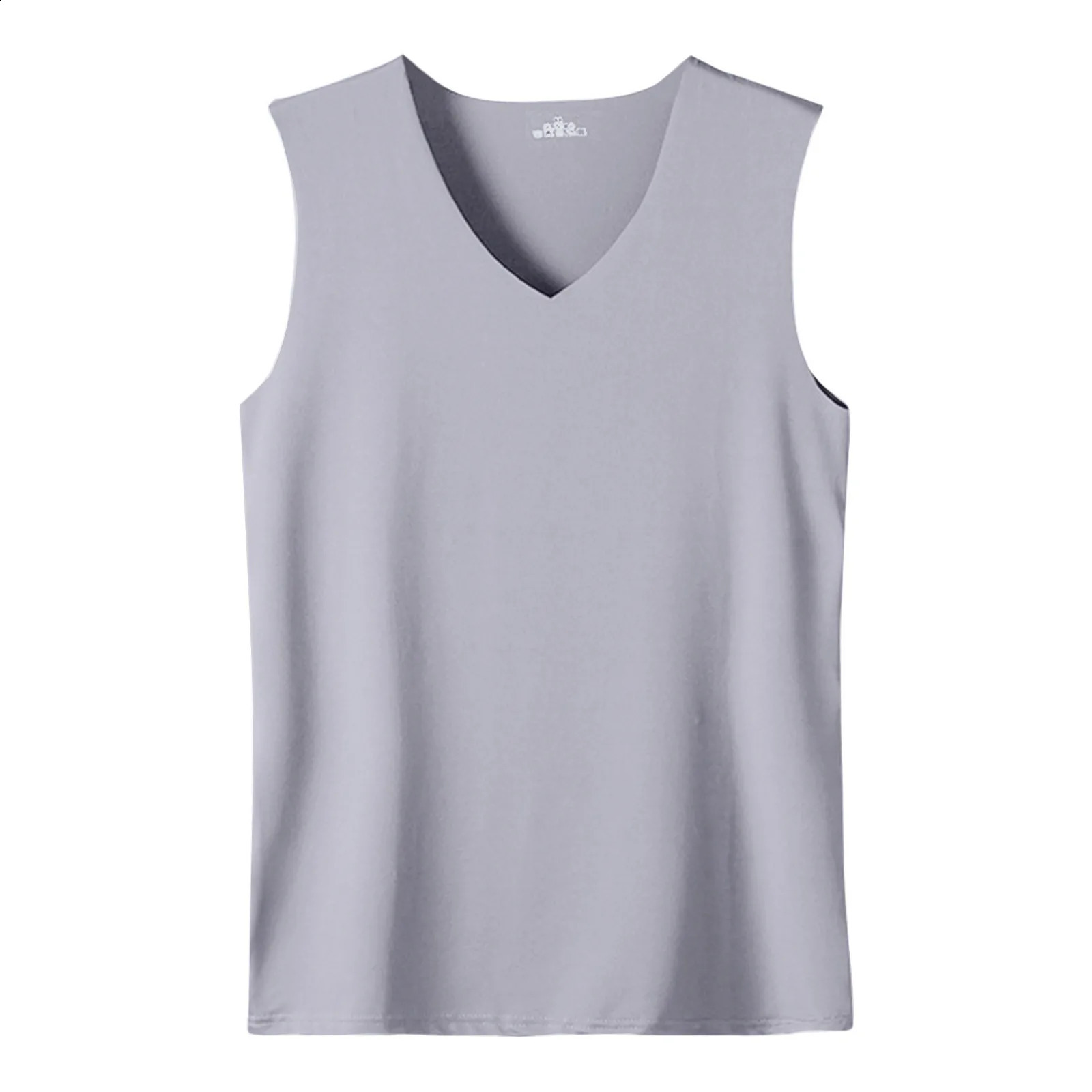 MenS Top MenS Summer Multi Color Sleeveless Vest MenS Summer Ice Silk Traceless Thin Breathable Color V-Neck Sleeveless Top 260625