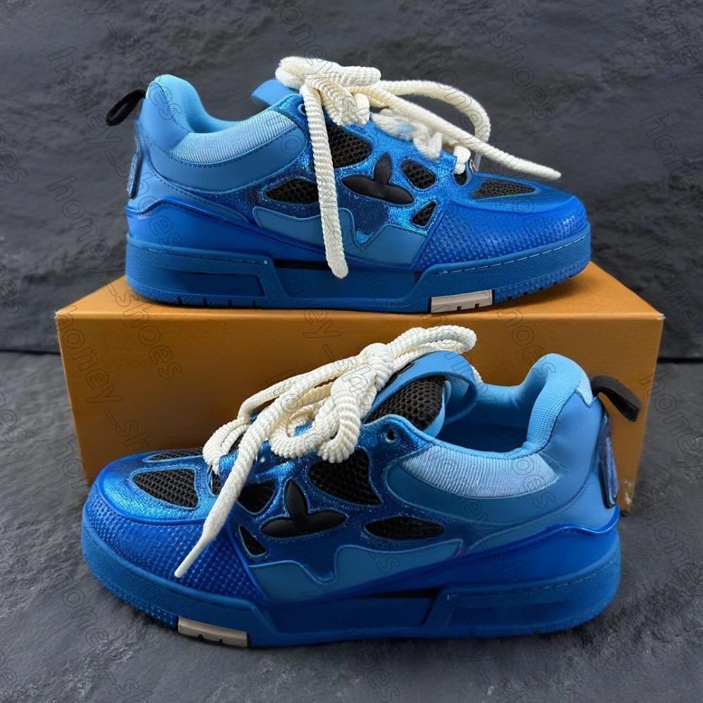 2026 Hot printing Luxury Designer sneakers men casual shoes luxury brand grey orange red training shoe White trainer wild low-top skate platform cla