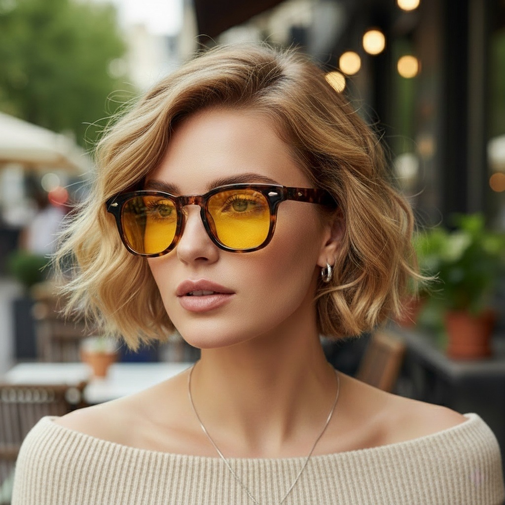 New Classic Retro Rivet European And American Square Small-Frame Sunglasses, High-End Fashion Street Style Glasses