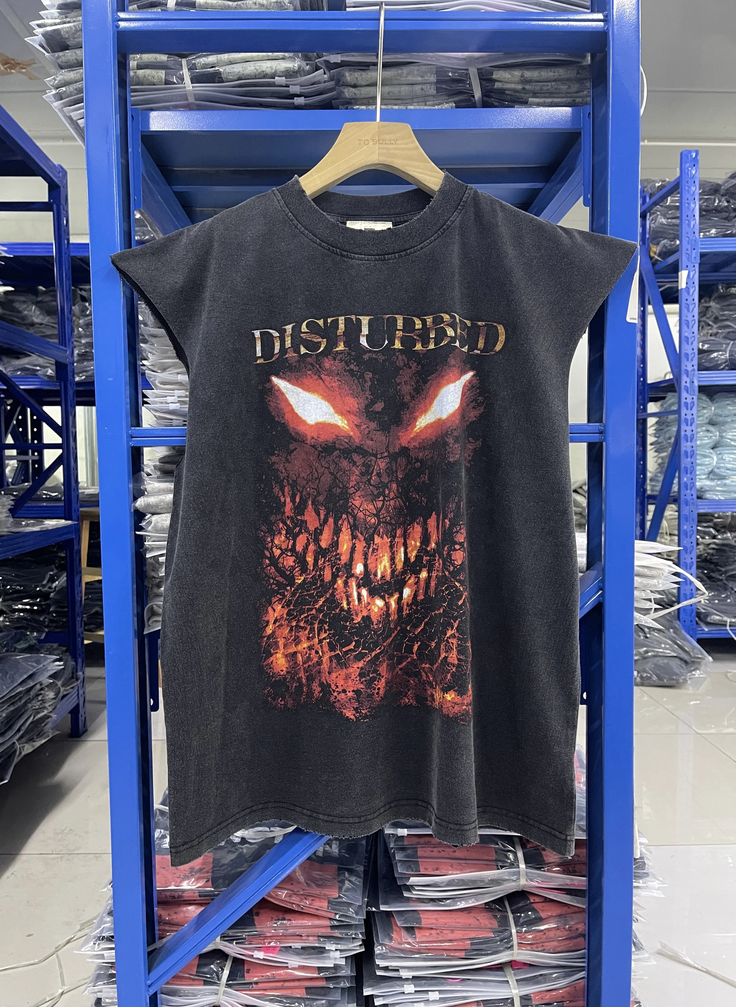 Retro Vintage High Quality Band Printed Pattern Hip Hop Trendy Street Casual Loose Cotton T-shirt Washed Oversized Men Tank Top 260624