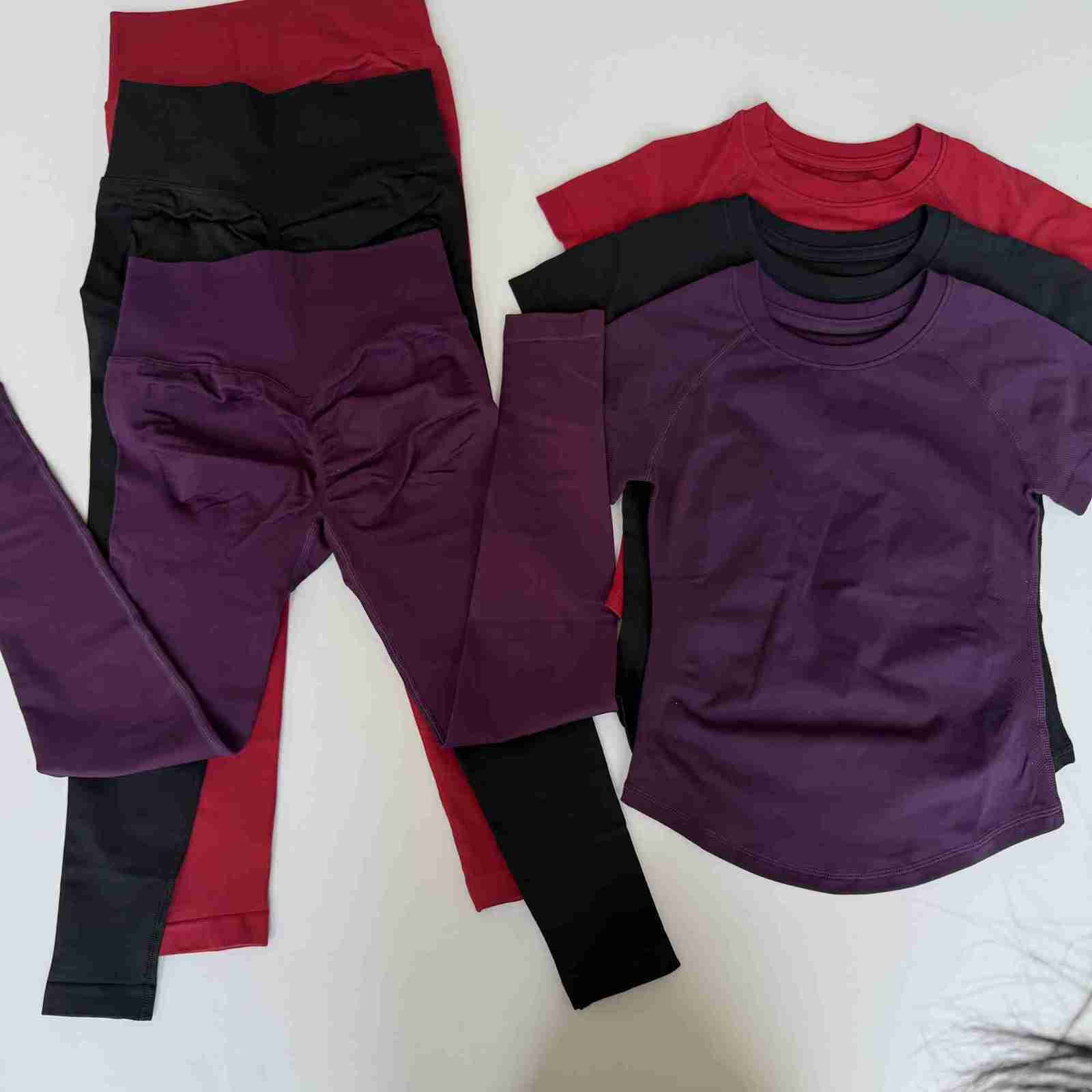 Gym 2pcs Women Sport Sets Push Up Yoga Pants Hollow Gym Fitness Bras Workout High Waisted Leggings Seamless Tights Set Suit M260626