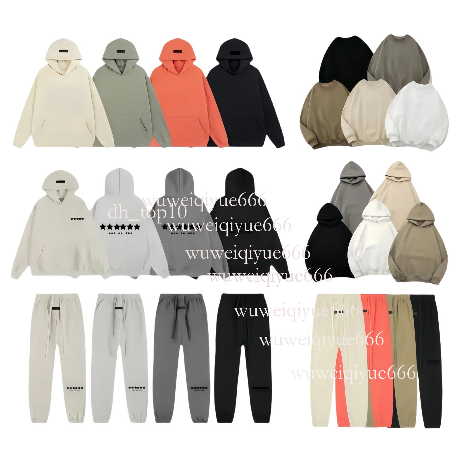 mens designer hoodie sweatshirt pants sweatpants unisex tracksuits letter print long sleeve jumper round neck loose black gray pullover sweater stre