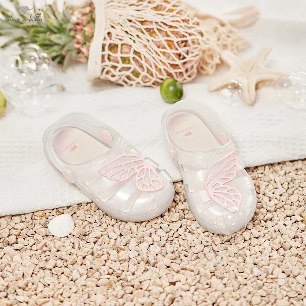 Dave Bella Girls Summer Sandal Cool Children Shoes Sweet Pink Casual Breathable Beach Fashion Outdoor Comfort Sandal DB2262314 Y260624VAQK
