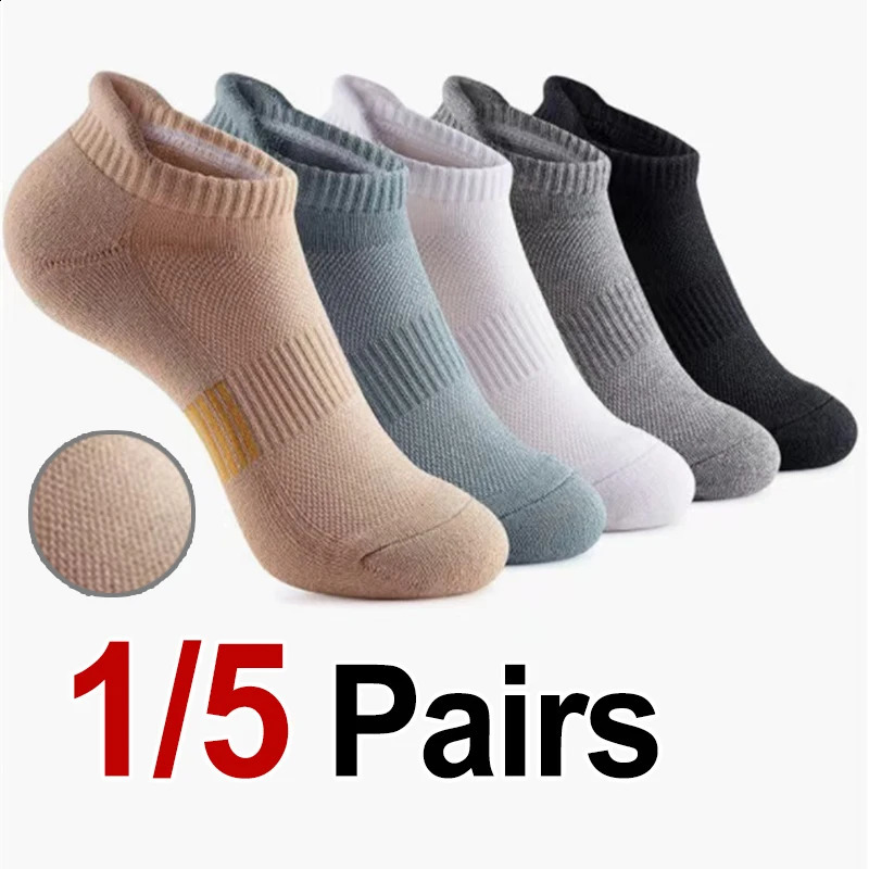 15 Pairs Neutral Mesh Sports socks Breathable Comfortable Spring Summer ShockAbsorbing Running Fitness Leisure Ankle Socks 260622