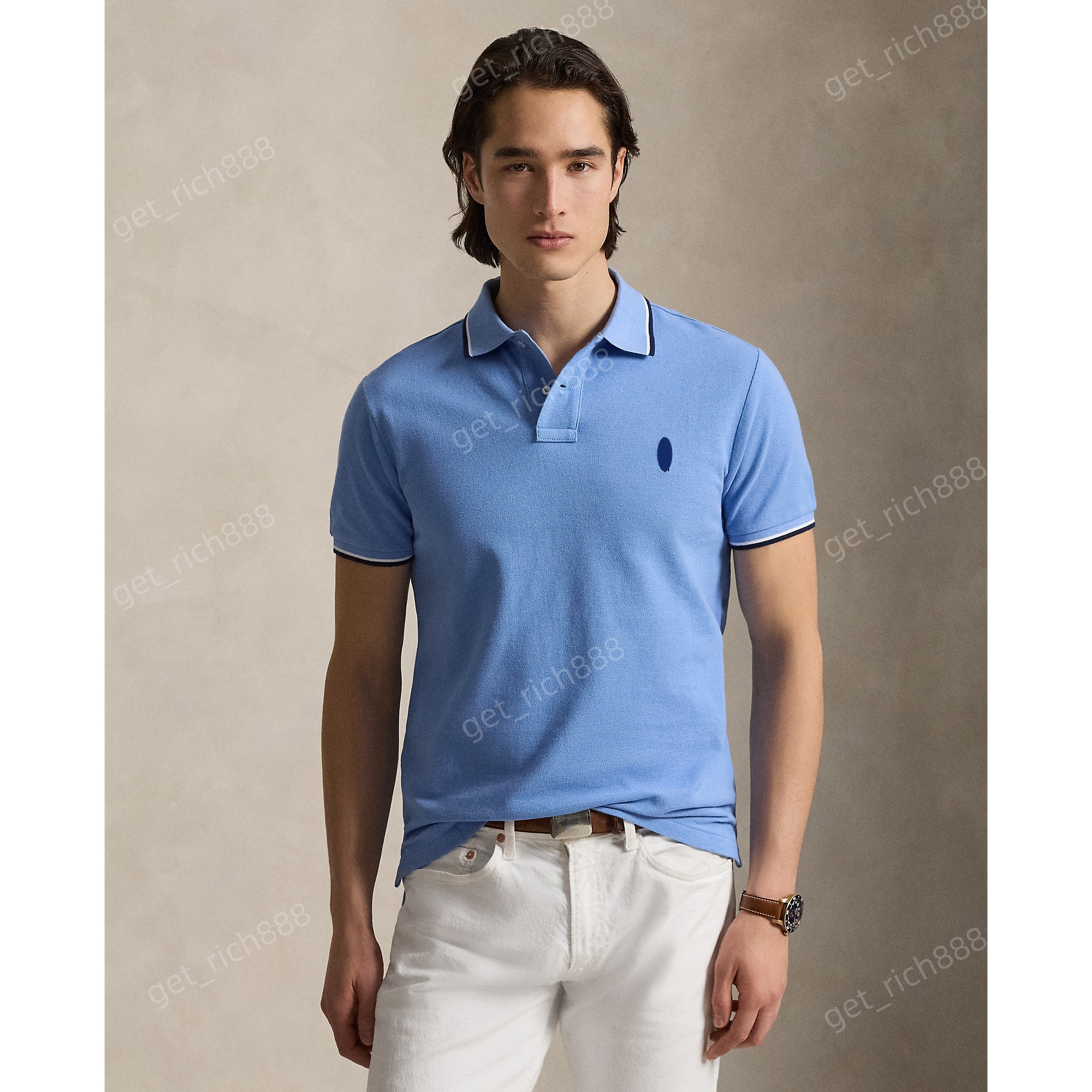Men Polo Shirt Designer Classic luxury Mens T shirt Womens Tee Brand Emboridery High Quality Short Sleeve T shirts Cotton Casual Male Tops