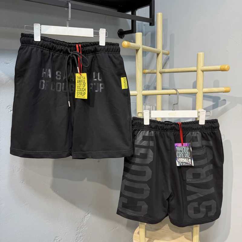 2026 Summer American Retro Thats A ful Lot of Cough Syrup Casual Shorts New High-Quality Cotton Shorts T260622