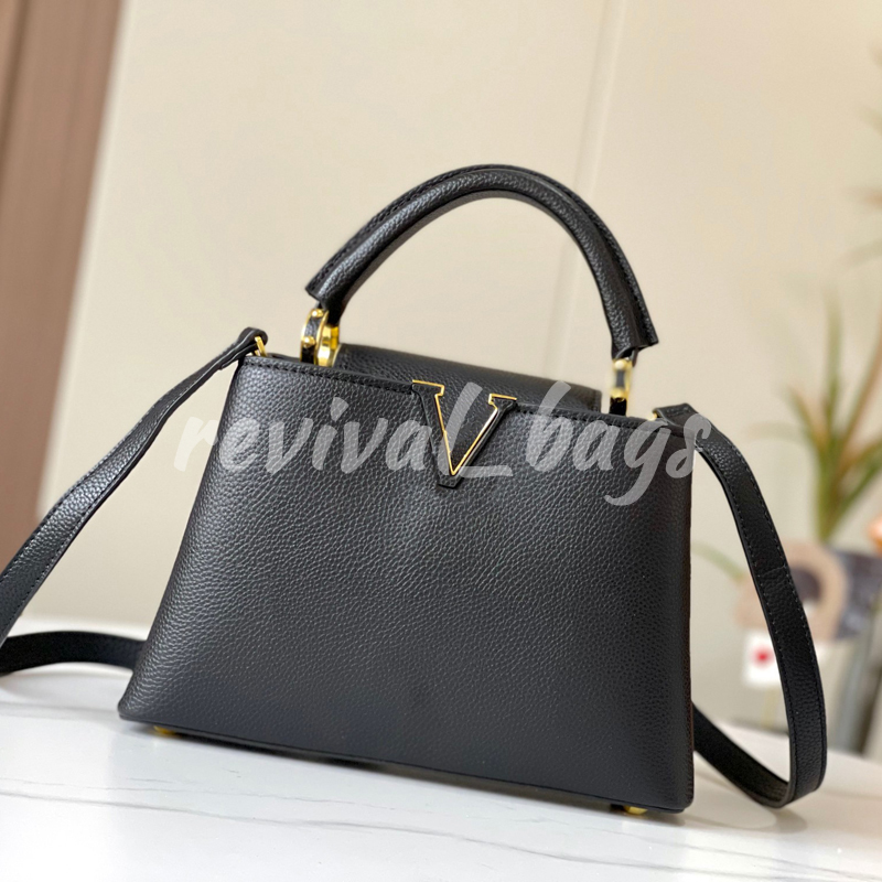 Top Handle Bag 4 Sizes Women Handbag Genuine Leather Designer Shoulder Bags Mini Capu-ucin-es-s Luxurys Designers Handbags Crossbody Wallet Clutch W