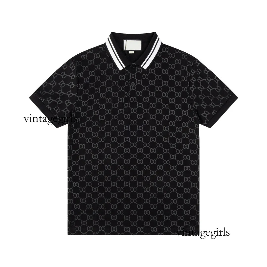 Summer Mens Polos Designer Shirt Tshirt Tees Shirts Fashion Mens Women's Short Sleeve Top Polo Couple T Shirt Men Spring High-End Stylist Lette