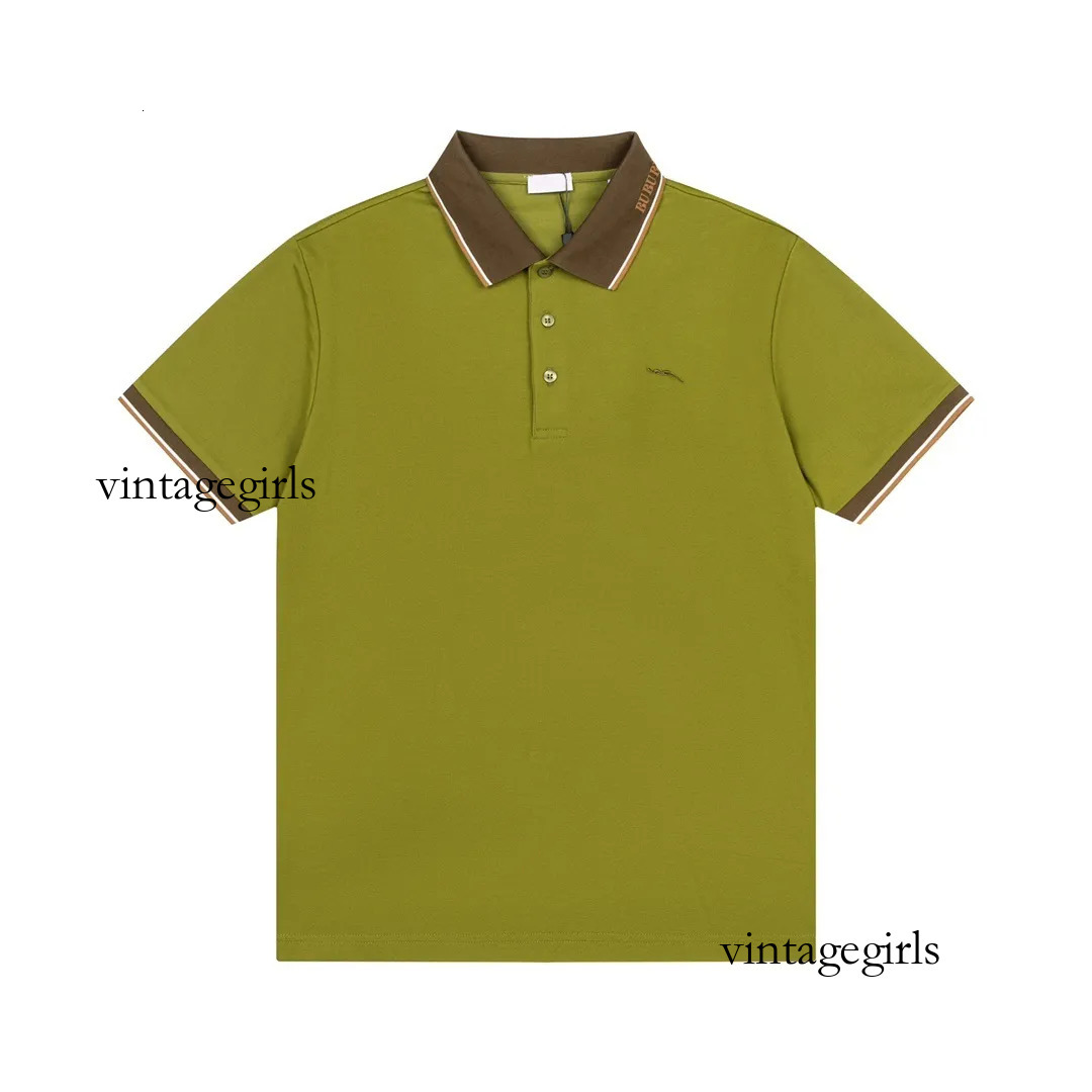 Designer Mens Polos Shirt Fashion Men's T Shirt Luxury Polo Collar Breathable Top Summer Polo Tees Asian Size M XXXL
