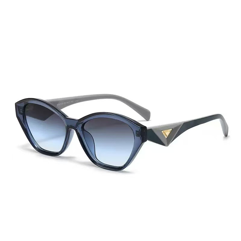 Luxury Brand Designer Sunglasses 2025 New European And American Fashion Cat-Eye High-End Unisex UV Protection Sunglasses