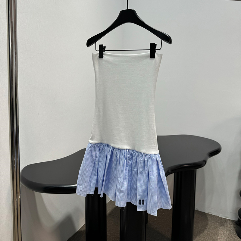 Designer Women Sexy Tube Dresses Slash Neck Slim Fit Mini Dress Summer Holiday Birthday Club Strapless Dresses