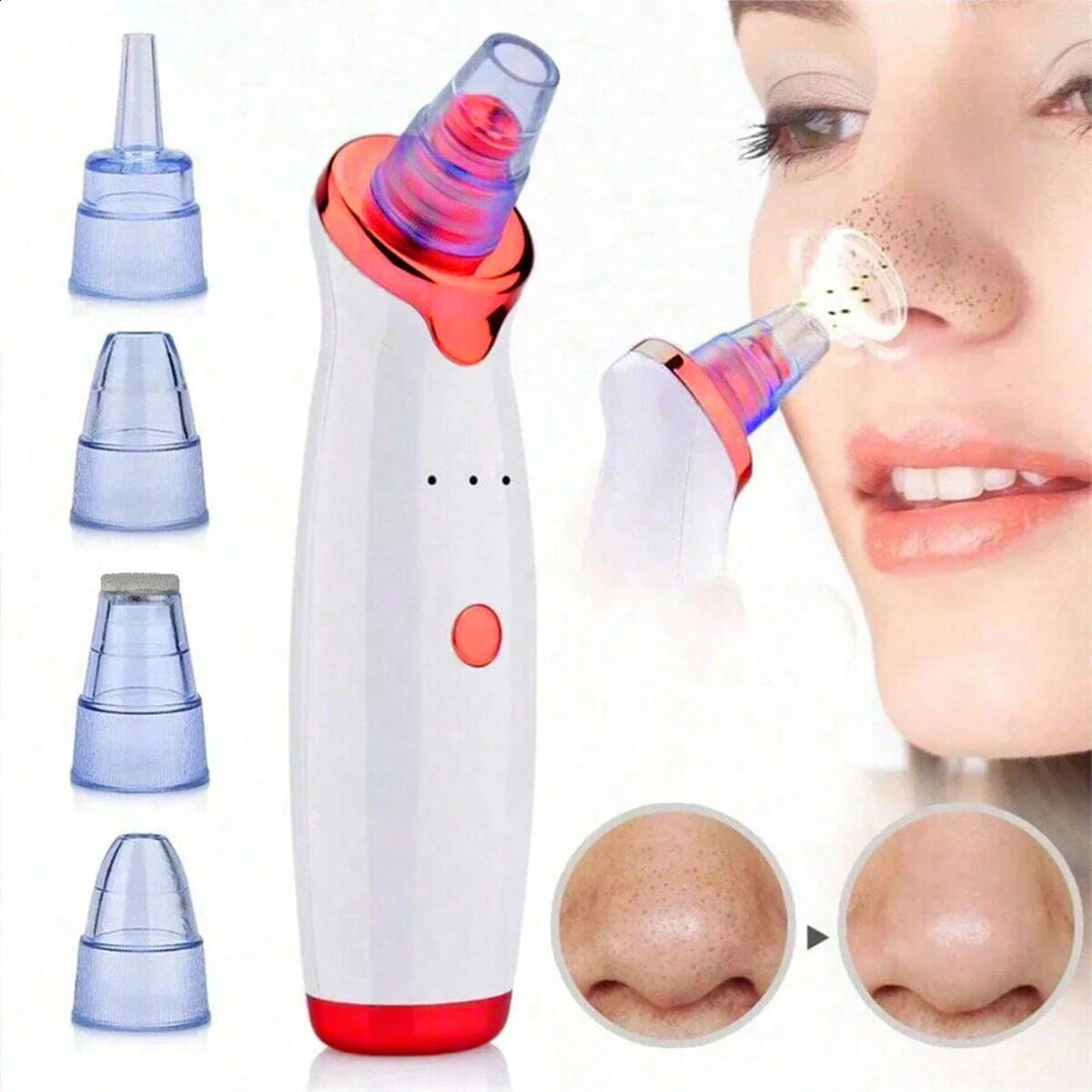 2026 Blackhead Remover Pimple Removal Vacuum Tool Skin Care Pore Cleaner Rechargeable 260625