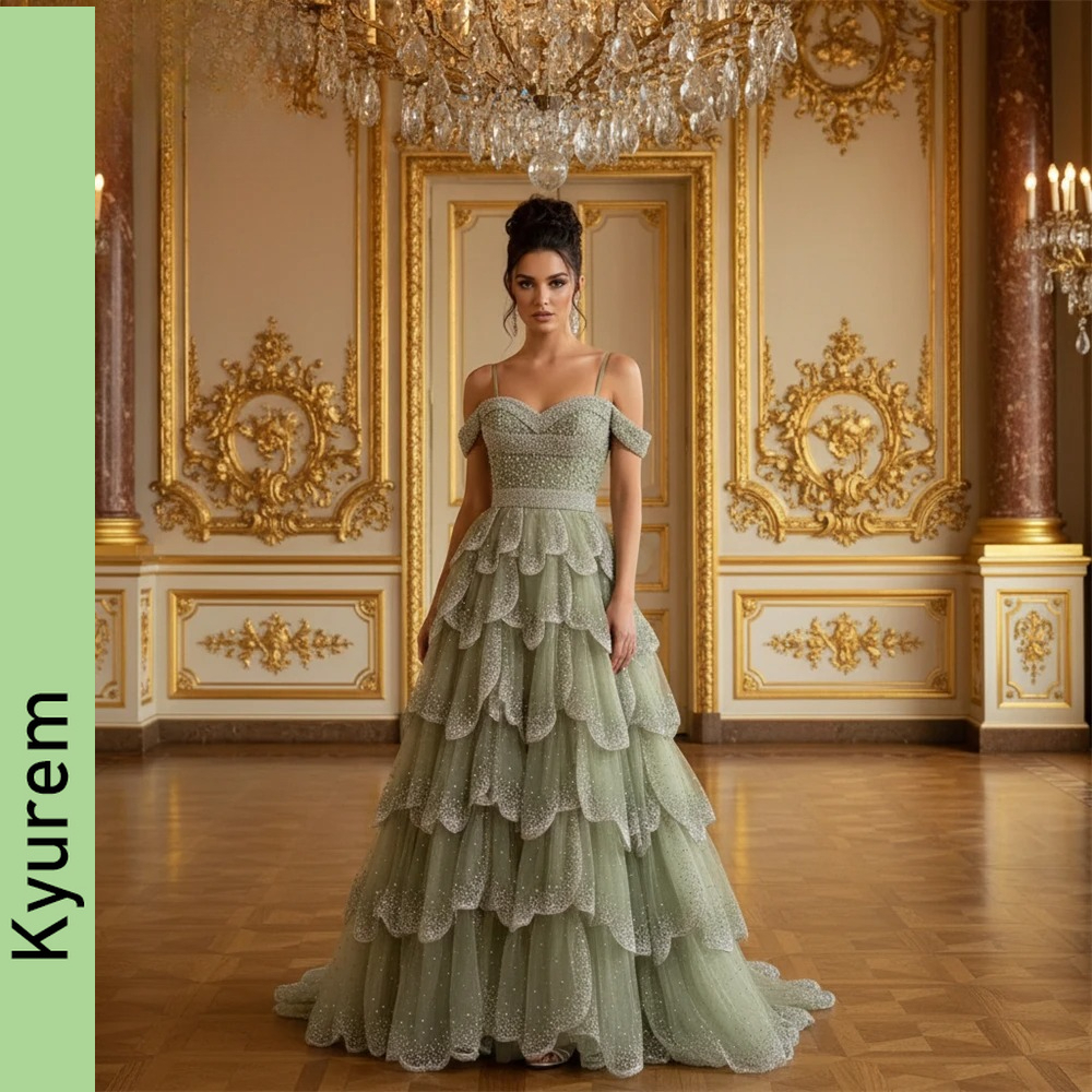 Luxury Evening Dresses 2026 Beading Spaghetti Straps for Party Prom Gowns Formal Occasions Dresses Ball Gowns Custom Made Color/size Robe De Soiree