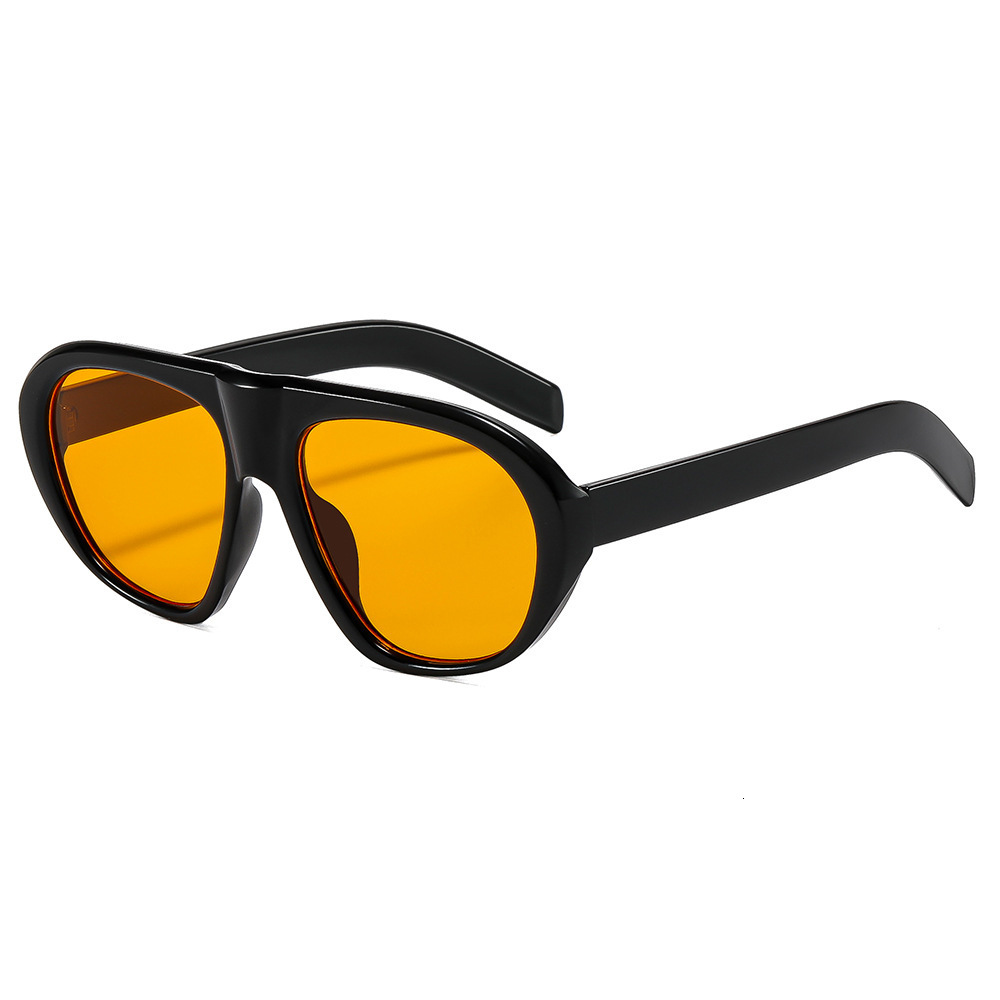 20 European And American Fashion Large Frame Internet Celebrity Street Style Versatile Sunglasses, High-End Trendy Unisex Eyewear