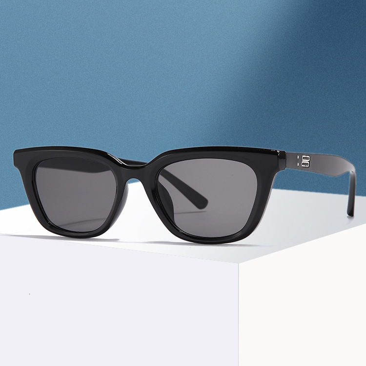 Korean-Style Glasses For Men Women, UV Sunglasses, Trendy Fashionable Summer Sun Protection Glasses, Retro And Slimming