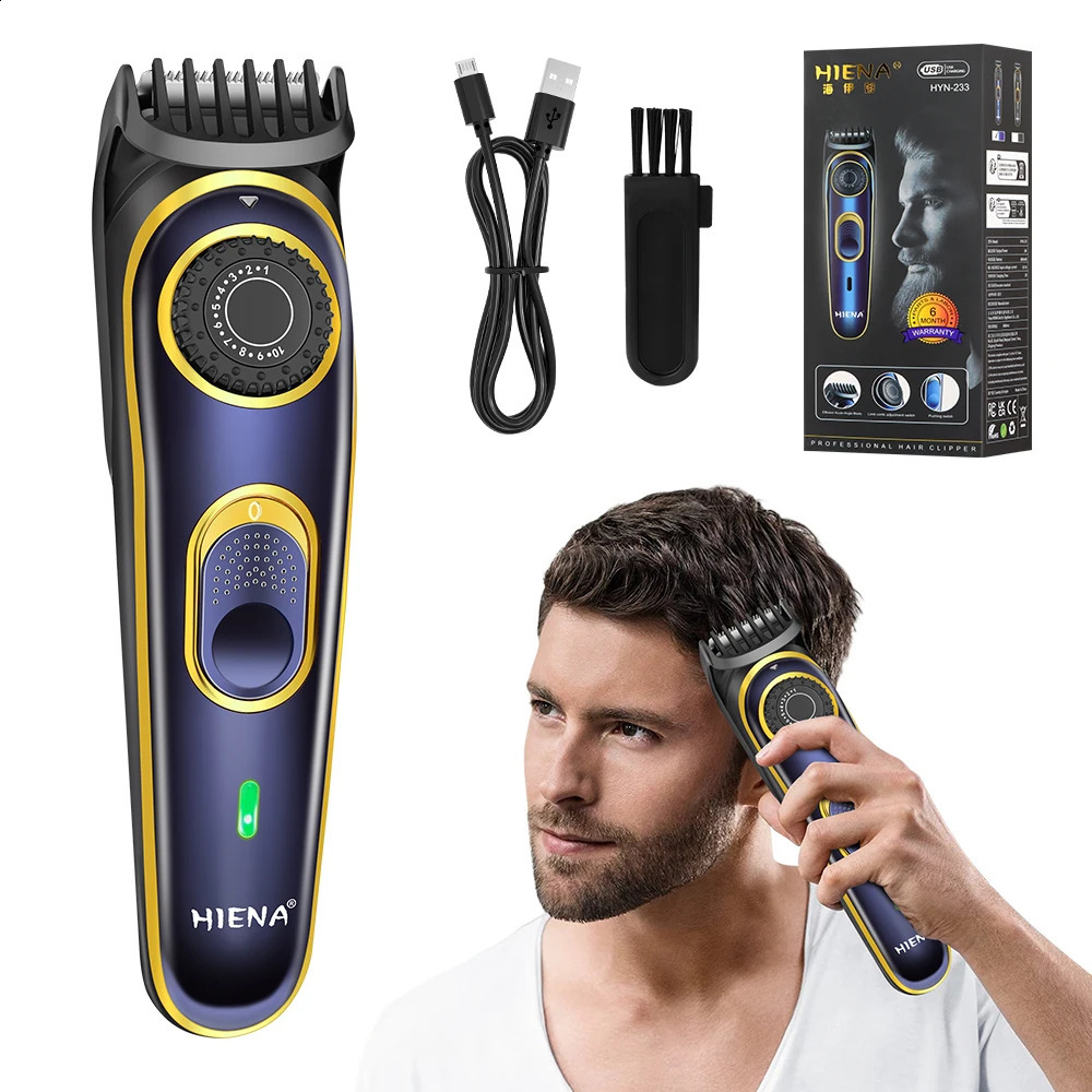 Cordless Adjustable 110mm Hair Trimmer For Men Face Beard Rechargeable Edge Clipper Electric Man Shaver 260625