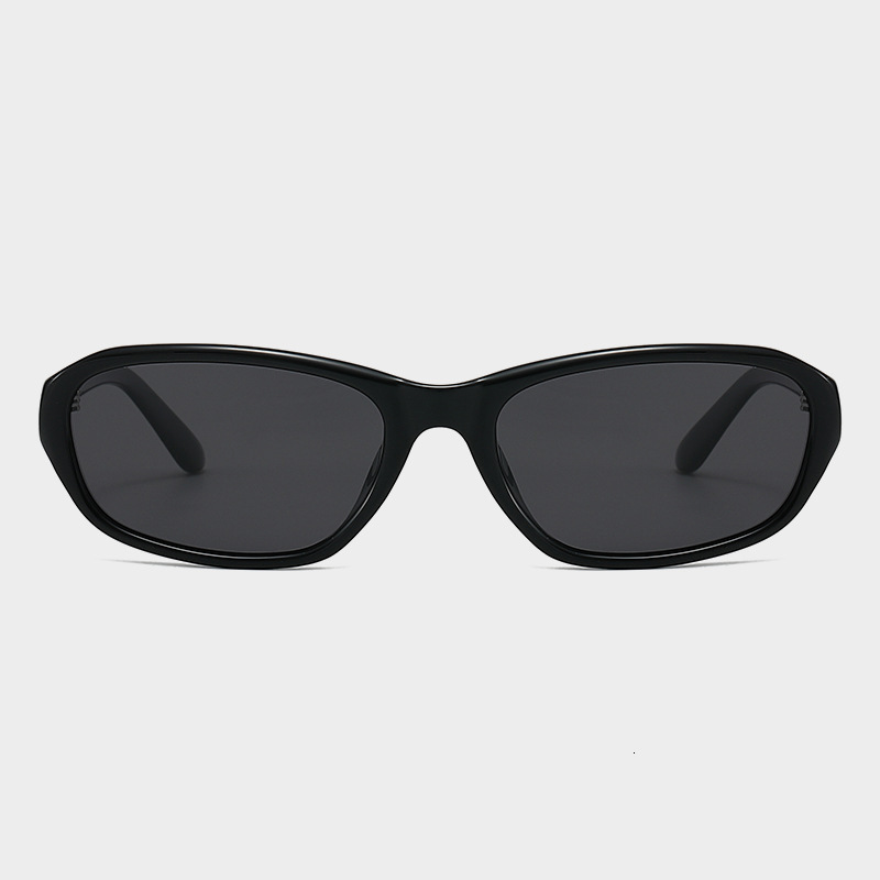 Narrow Frame Polarized Sunglasses, Trendy Fashionable, For Men And Women, Popular On Social Media, Vintage Street Style Sunglasses
