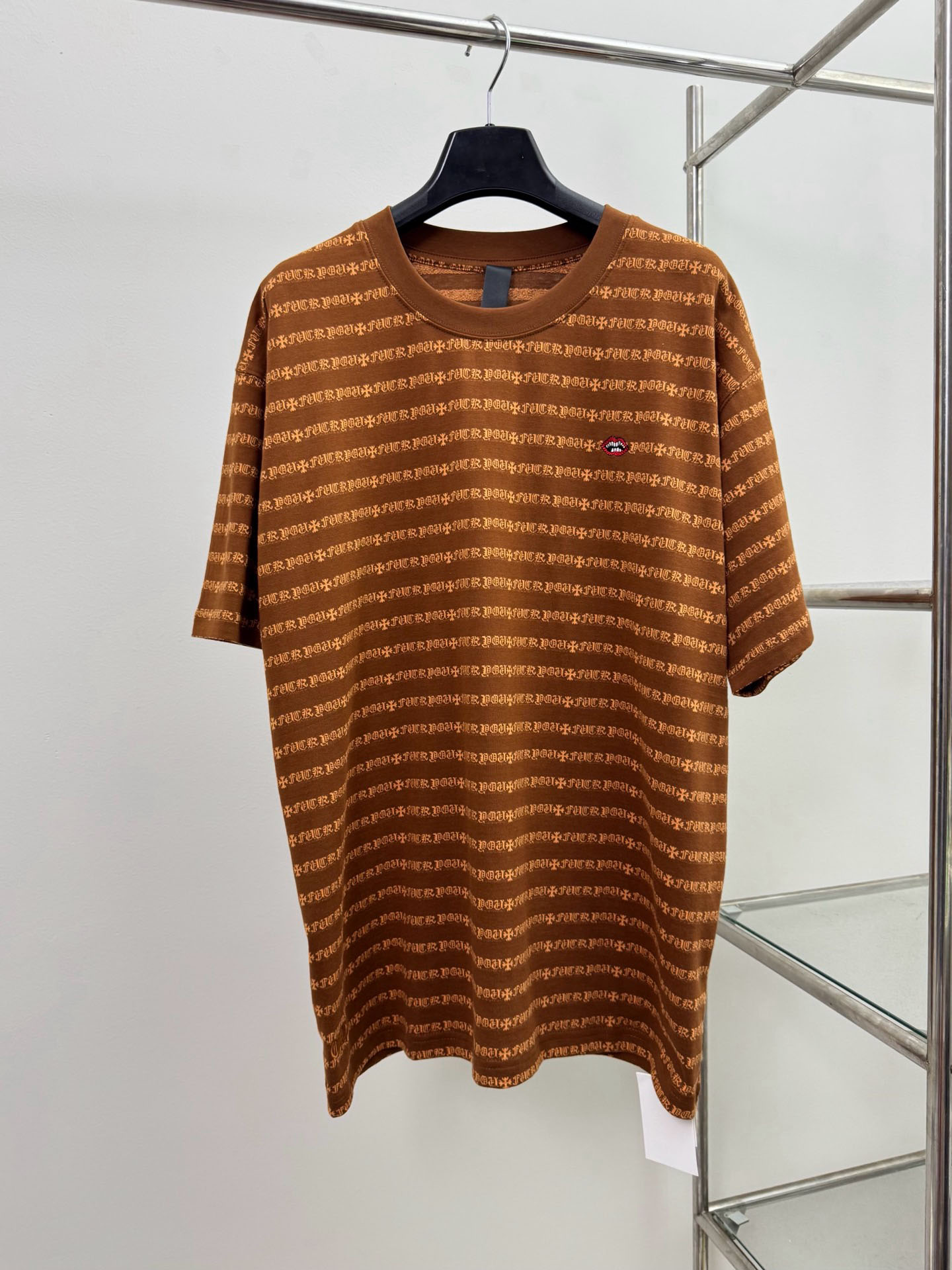 Men's Plus Tees & Polos Round neck embroidered and printed polar style summer wear with street pure cotton t-shirts 4054