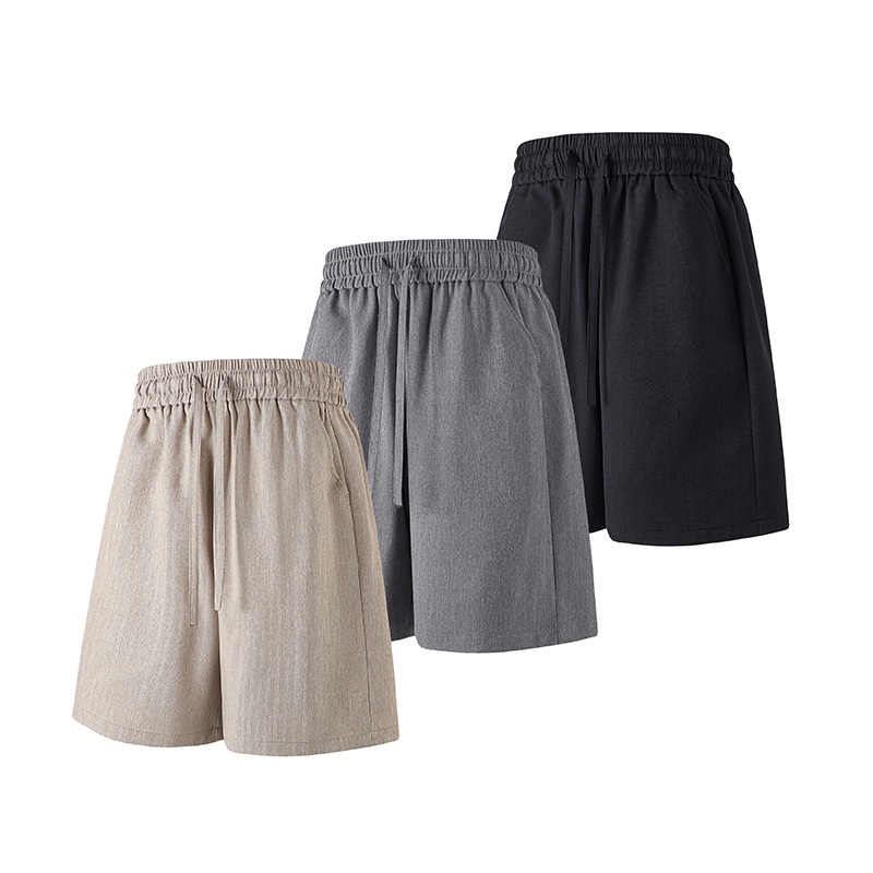 Men's Old money style Shorts Summer Running For Men Casual Jogging Sport Short Pants Wave Pattern Solid Color Drawstring Loose Dry Gym Sports