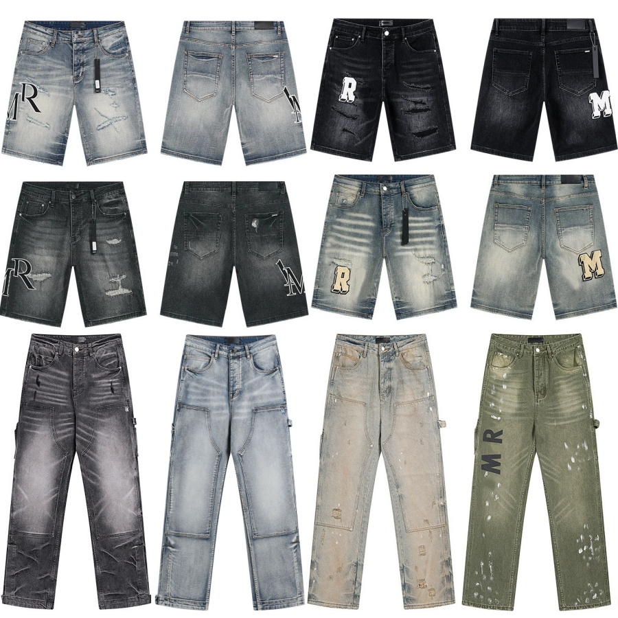 men jeans for mens designer jean shorts denim pants fashion slim fit hole jeans uomo skinny trousers casual retro streetwear sweatpants designers jo
