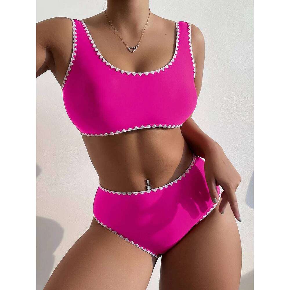 Sexy bikini in pizzo donna 2026 costumi da bagno a vita alta costume da bagno donna push up bikini set 2 pezzi costume da bagno nuoto per abbigliame