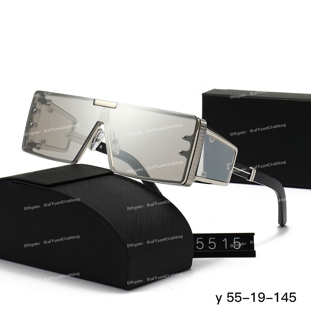 Luxury Designer Sunglasses Men Women Fashion Summer Shading Sunglasses UV400 Protective Goggles Large Frame Glasses High Quality