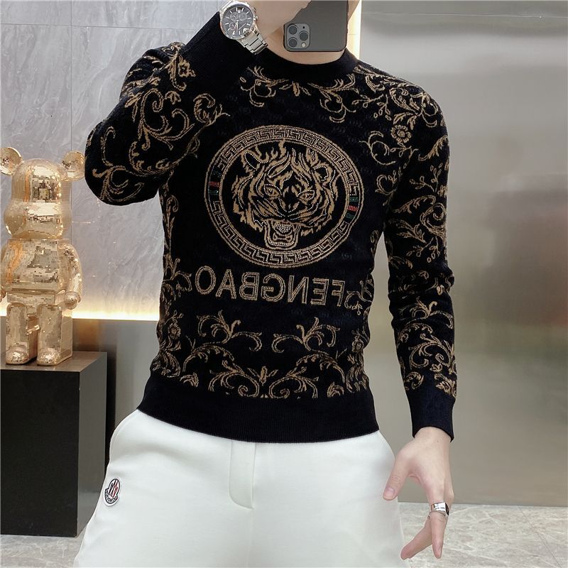 2026 Spring And Autumn Long Sleeve T-Shirt For Men, Fashionable Print, Versatile, Stylish, Warm, Breathable, Thermal Base Shirt, Casual Top