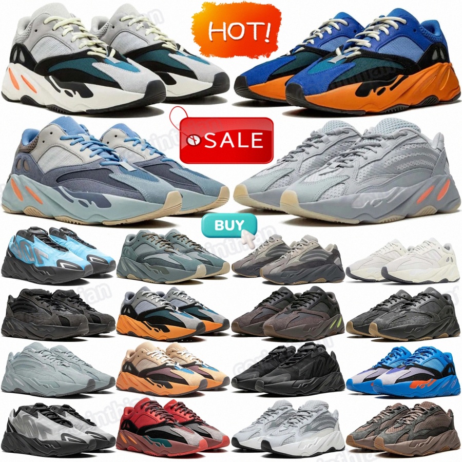 mens shoes sneakers basketball shoe sneaker men casual 700v Grey Black Brown Blue Red Light Gray Orange Blue Green size 36-45 g8am#