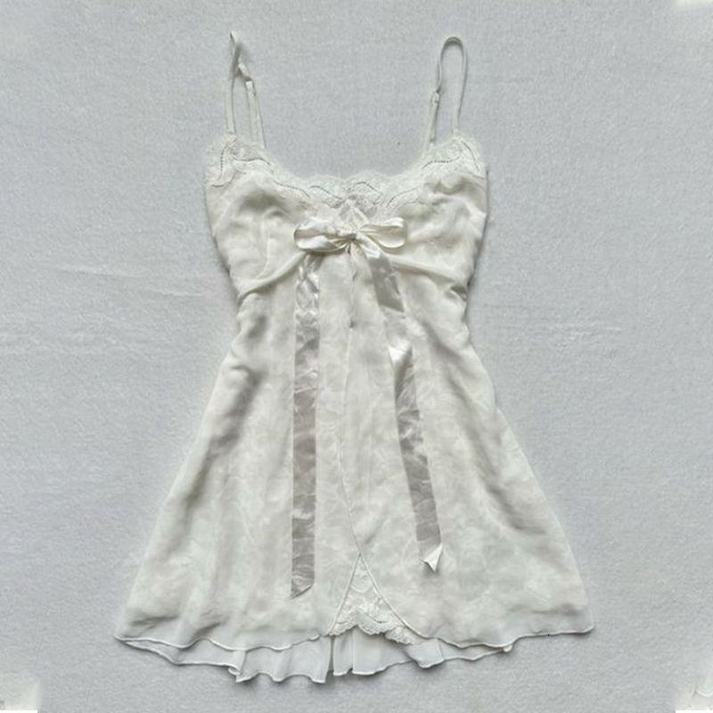 Sexy Sling Y2K Solid Fashion Tank Goth Slim Backles Punk Crop Vintage Coquette Harajuku 2000s Aesthetics tank top y260618